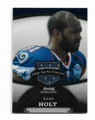 Torry Holt [Jersey] Football Cards 2008 Bowman Sterling Prices