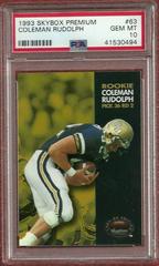 Coleman Rudolph #63 Football Cards 1993 Skybox Premium Prices