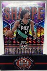 Shaedon Sharpe [Purple] #11 Basketball Cards 2022 Panini Mosaic Introductions Prices