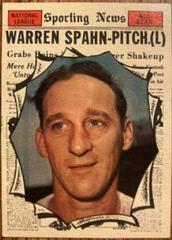 Warren Spahn [All Star] #589 Baseball Cards 1961 Topps Prices