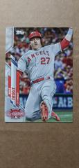 Mike Trout [SSP] Baseball Cards 2020 Topps Update Prices