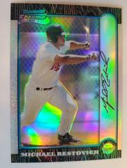Michael Restovich [Refractor] #358 Baseball Cards 1999 Bowman Chrome Prices