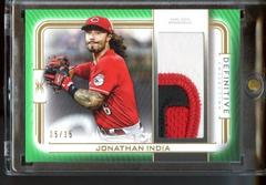 Jonathan India Baseball Cards 2023 Topps Definitive Jumbo Relic Collection Prices
