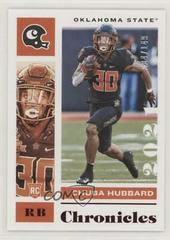 Chuba Hubbard [Red] Football Cards 2021 Panini Chronicles Draft Picks Prices