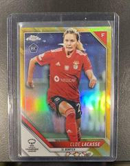 Cloe Lacasse [Gold Refractor] Soccer Cards 2021 Topps Chrome UEFA Women’s Champions League Prices