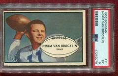 Norm Van Brocklin Football Cards 1953 Bowman Prices