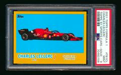 Charles Leclerc [Gold] #T61-CL Racing Cards 2021 Topps Formula 1 1961 Sports Cars Prices