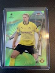 Erling Haaland Soccer Cards 2020 Topps Finest UEFA Champions League Prices