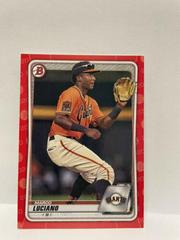 Marco Luciano [Red] Baseball Cards 2020 Bowman Draft Prices