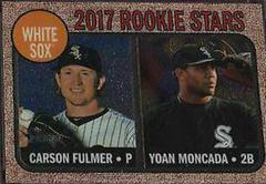 Yoan Moncada,  Carson Fulmer [Chrome] Baseball Cards 2017 Topps Heritage Prices