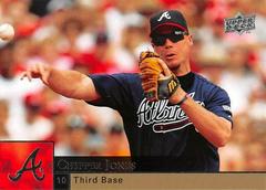 Chipper Jones #22 Baseball Cards 2009 Upper Deck Prices