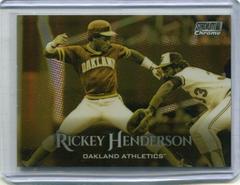 Rickey Henderson [Gold Minted Refractor] #SCC-19 Baseball Cards 2019 Stadium Club Chrome Prices