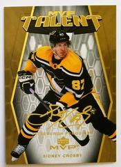 Sidney Crosby [Gold Script] Hockey Cards 2023 Upper Deck MVP 20th Anniversary Prices