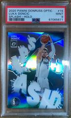 Luka Doncic [Holo] #15 Basketball Cards 2020 Panini Donruss Optic Splash Prices