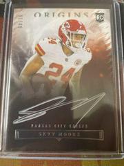 Skyy Moore [Silver Ink] #OAU-SMO Football Cards 2022 Panini Origins Autographs Prices
