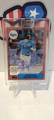Austin Meadows [Red] Baseball Cards 2022 Topps Clearly Authentic 1987 Autographs Prices