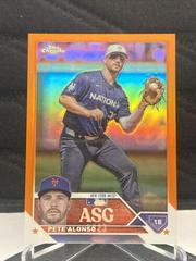Pete Alonso [Orange] #ASGC-40 Baseball Cards 2023 Topps Chrome Update All Star Game Prices