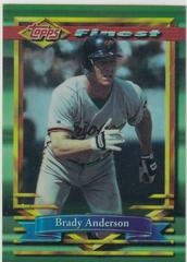 Brady Anderson [Refractor] Baseball Cards 1994 Finest Prices