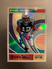 DJ Moore #9 Football Cards 2018 Panini Playoff Rookie Wave Prices