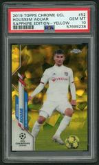 Houssem Aouar [Refractor] Soccer Cards 2019 Topps Chrome UEFA Champions League Prices