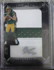 Sean Clifford [Royal] #SSRJ-10 Football Cards 2023 Panini Black Sizeable Signatures Rookie Jersey Prices