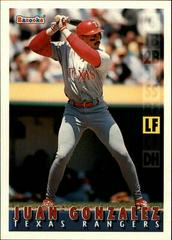 Juan Gonzalez Baseball Cards 1995 Bazooka Prices