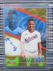 Armando Cruz [Gold Lava Refractor] Baseball Cards 2021 Bowman’s Best of 2021 Autographs Prices