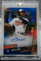 Cedric Mullins [Blue Refractor] Baseball Cards 2019 Topps Finest Autographs Prices