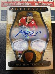 Matthew Tkachuk [Autograph Material Orange] #107 Hockey Cards 2023 Upper Deck Artifacts Prices