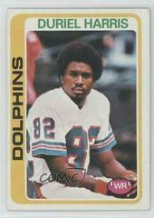 Duriel Harris Football Cards 1978 Topps Prices
