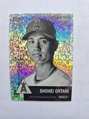 Shohei Ohtani [Black & White Mini-Diamond] Baseball Cards 2022 Topps Chrome Platinum Anniversary Prices