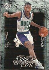 Ray Allen #MA2 Basketball Cards 2000 Upper Deck Masters of the Arts Prices