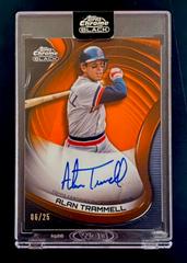 Alan Trammell [Orange] #CBA-AT Baseball Cards 2022 Topps Chrome Black Autographs Prices