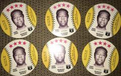 Hank Aaron Baseball Cards 1976 Isaly's Sweet William Disc Prices