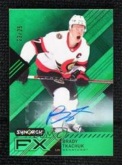 Brady Tkachuk [Red] #A-BT Hockey Cards 2021 Upper Deck Synergy Autographs Prices
