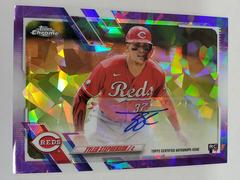 Tyler Stephenson [Purple] #RA-TS Baseball Cards 2021 Topps Chrome Update Sapphire Rookie Autographs Prices