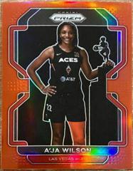 A'ja Wilson [Red] #128 Basketball Cards 2022 Panini Prizm WNBA Prices