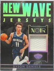 Dyson Daniels #NWJ-DYD Basketball Cards 2022 Panini Noir New Wave Jerseys Prices