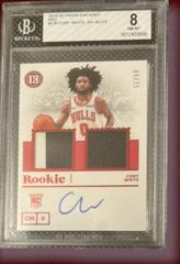 Coby White [Dual Jersey Autograph Red] #236 Basketball Cards 2019 Panini Encased Prices