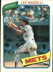 Lee Mazzilli #11 Baseball Cards 1980 O Pee Chee Prices