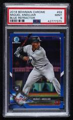 Miguel Andujar [Blue Refractor] #69 Baseball Cards 2018 Bowman Chrome Prices