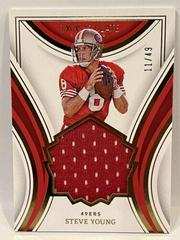 Steve Young #27 Football Cards 2023 Panini Immaculate HOF Jersey Prices