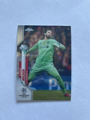 Alisson Becker Soccer Cards 2019 Topps Chrome UEFA Champions League Prices