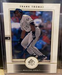 Frank Thomas Baseball Cards 2000 SP Authentic Prices