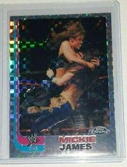 Mickie James [Xfractor] #67 Wrestling Cards 2008 Topps Heritage III Chrome WWE Prices
