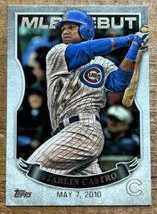 Starlin Castro [Silver] Baseball Cards 2016 Topps MLB Debut Prices