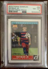 Neymar Jr. [Silver Press Proof] #69 Soccer Cards 2015 Panini Donruss Prices