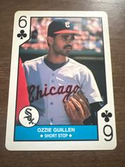 Ozzie Guillen [Six of Club] Baseball Cards 1990 U.S. Playing Card All Stars Prices