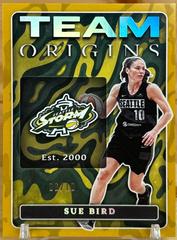 Sue Bird [Gold] #7 Basketball Cards 2023 Panini Origins WNBA Team Prices