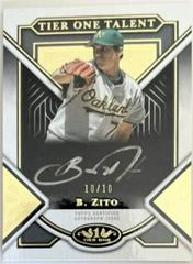 Barry Zito [Silver Ink] Baseball Cards 2023 Topps Tier One Talent Autographs Prices